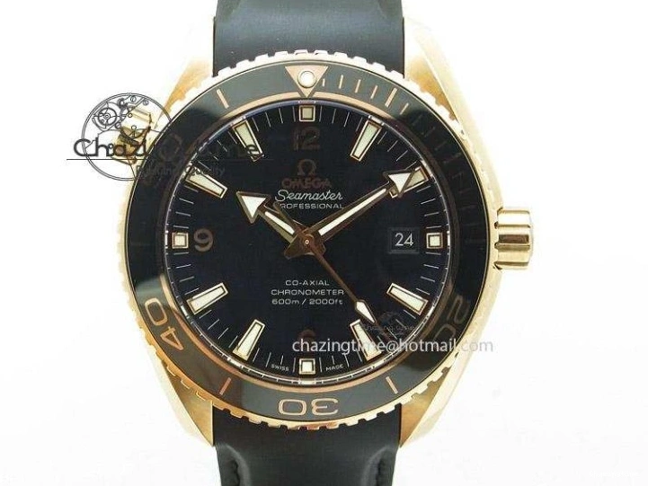 0117 Durable Planet Ocean Professional Ceramic Bezel 45.5mm 1:1 VSF Best Edition Orange Markers on SS Bracelet A8500 Super Clone 8052